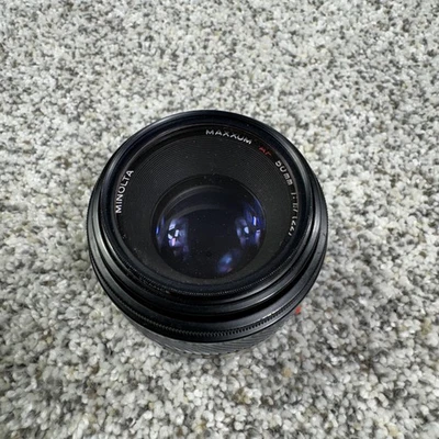 Vintage Minolta Maxxum AF 50mm f/1.7 Lens Japan Sony A Mount SLR DSLR Camera - Image 1 of 4