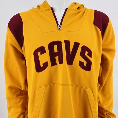 De Colección Majestic Cleveland Cavaliers Sudadera con Capucha Para Hombres Mediana Alta Sudadera Cavs Foto 1 de 4