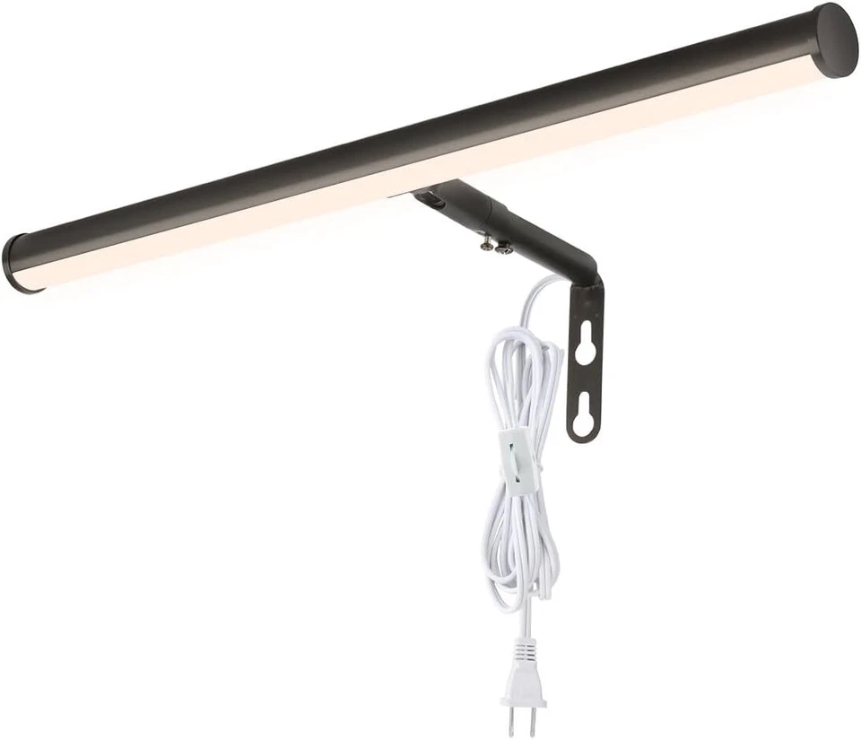 LED Picture Lights for Paintings Plug in Adjustable Art Light Gallery Wall LighT - Image 1 of 4