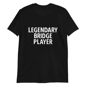 Bridge Player Legendary Game Card T-Shirt - Picture 1 of 9
