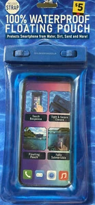 Floating Cell Phone water Pouch Dry Bag Cover Case cell Phone Waterproof bag - Picture 1 of 2