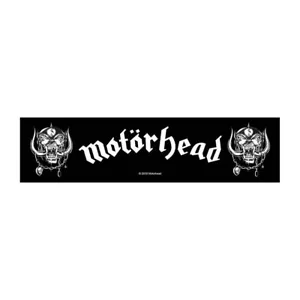 MOTORHEAD WARPIG SUPER STRIP WOVEN SEW ON PATCH OFFICIALLY LICENSED - Picture 1 of 6