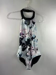 Oh La La Dancewear Body Donna Taglia AXS Bianco Floreale Portachiavi - Foto 1 di 10