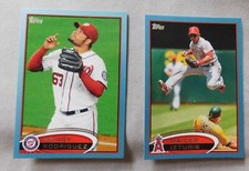 2012 Topps Update Walmart Blue Border Baseball Card Pick one
