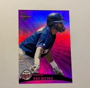 1999 PACIFIC PRISM HOLOGRAPHIC PURPLE, OTIS NIXON, #84, 59 OF 320, EX-NRMT - Picture 1 of 2