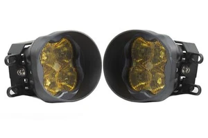 Diode Dynamics SS3 Type B Amber Sport LED Universal Fog Light W/Backlight - Picture 1 of 8