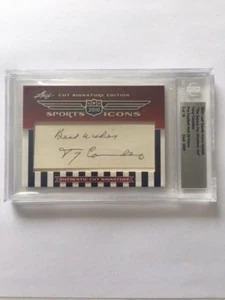 3/16 Autogramm TONY CANADEO PACKERS 2010 Leaf Sports Icons (3 = Trikot #) GB - Bild 1 von 6