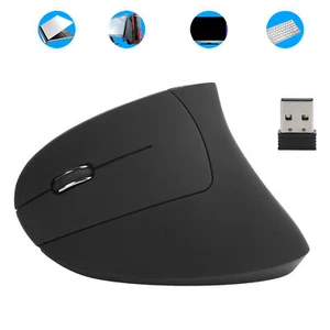 Drahtlose Maus Ergonomische Linke Hand Optische Vertikale Wiederaufladbare C BHC - Bild 1 von 10