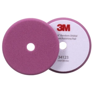 34123 3M tampone spugna morbida pasta 130 mm confezione da 2 pezzi lucidatura - Foto 1 di 1