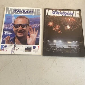 Lot Of 2 vintage 88 and 89 Dodger  Magazine sept oct 88 july 89  rare - Picture 1 of 6