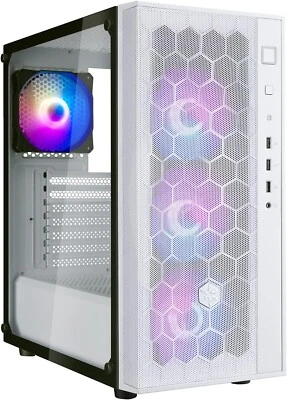 SilverStone Technology FAR1W-PRO Tempered Glass Mid Tower ATX Case with ARGB - Image 1 of 4