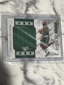 2015-16 Panini Excalibur Rampage Jumbo Jerseys Prime /49 Jordan Mickey Rookie RC - Picture 1 of 3