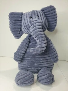 Jellycat Elephant Blue Cordy Roy 15" peluche bambola velluto a coste giocattolo bambino grigio indaco - Foto 1 di 6