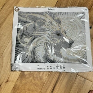 NOS Polar Bear Diamond Bead Embroidery Kit ‘CALL OF THE FORCE’ SEALED NEW - Picture 1 of 6