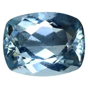 Cojín Deslumbrante 2.11 ct (9 x 7 mm) Sin Calentar/Sin Tratar Azul Cielo Aguamarina - Imagen 1 de 1