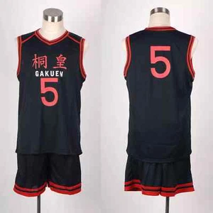Kuroko's Basket Gakuen Aomine Daiki No.5 Jersey Cosplay Costume Halloween - Picture 1 of 4