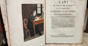 GRAPHOLOGIE/ HOCQUART/ ART DE JUGER LES HOMMES... SUR LEUR ÉCRITURE/ E.O. 1812 - Imagen 1 de 11