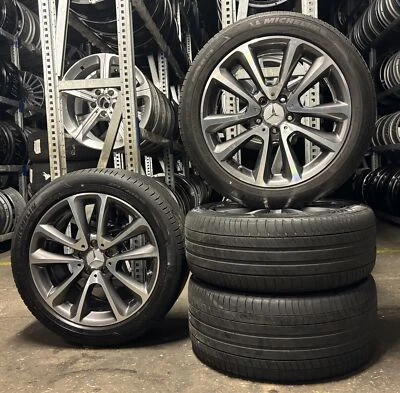 4 Orig Mercedes-Benz Sommerrräder  245/45 R18 100Y E-Klasse W213 S213 Hybrid A21 - Bild 1 von 3