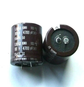 4700MF CONDENSATORE ELETTROLITICO NIPPON CHEMCON 4700mF 80V - Picture 1 of 1