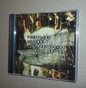 Front Line Assembly Everything Must Perish CD Single Metropolis Records 2001 - Bild 1 von 2