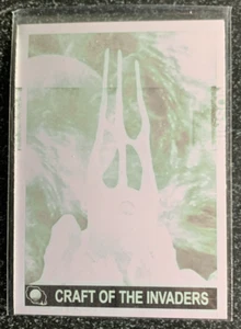 Lost in Space CRAFT OF THE INVADERS The Art of Ron Gross ORIGINAL PRINTING PLATE - Picture 1 of 2