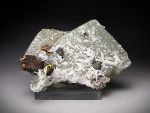 Green Datolite Crystals Charcas San Luis Potosi Mexico - Picture 1 of 7