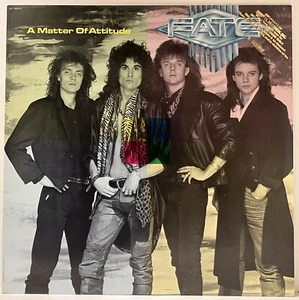 1986 Fate-Matter Of Attitude Vintage Hair Metal Capitol ST 12570 PROMO NM-M - Imagen 1 de 5