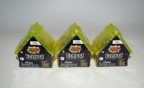 ANIMAL JAM ECLIPSE LIMITED EDITION SERIES YELLOW LOT OF (3) RANDOM NEW SEALED Cover