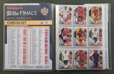 The Road to UEFA Nations League Finals Match Attax 101 Complete Base Set Binder