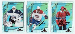 2020-21 Upper Deck MVP Colors and Contours Blue & Green #/20 Pick From List