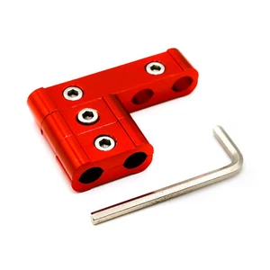 Kit de abrazadera divisoria separadora de cables para bujía de motor rojo para cable de 8 mm/9 mm/10 mm - Imagen 1 de 4