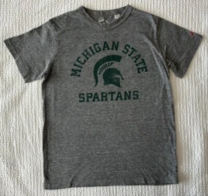 Michigan State Youth Jungen Medium 7-8 T-Shirt LEAGUE Kinder grau Spartaner EUC - Bild 1 von 8