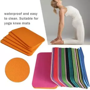 6mm Thick Workout Exercise Travel Mat Yoga Knee Pad Cushion Anti-Slip K2S1 - Bild 1 von 14