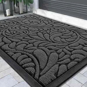 Alfombrilla de puerta resistente Yimobra, alfombrillas de bienvenida delanteras de alta resistencia para entrada al hogar al aire libre - Imagen 1 de 8