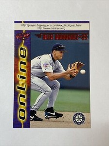 1998 Pacific Online RED RETAIL PARALLEL Alex Rodriguez #693A
