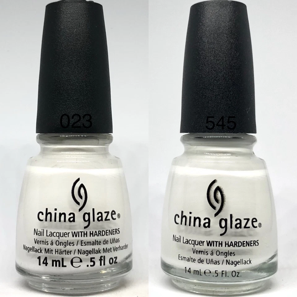 China Glaze Nail Polish FRENCH MANICURE White on White + White Out - Image 1 of 1