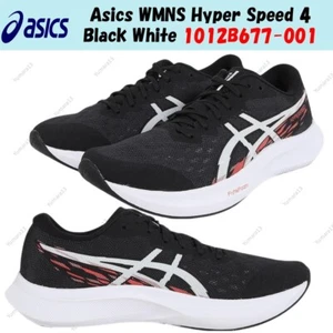 Asics WMNS Hyper Speed 4 Black White 1012B677-001 Women's Size - Picture 1 of 13