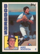 MIKE SCIOSCIA 1984 TOPPS TIFFANY 84 NO 64 NRMINT+         15125