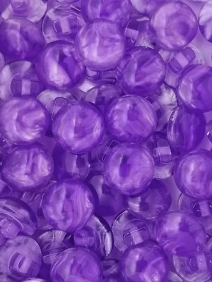 MARBLE SHANK BUTTON, SHINY FINISH, SIZE 18L-7/16", FREE SHIPPING USA - Image 1 of 4