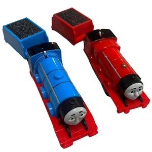 Thomas & Friends Trackmaster James And Thomas Motorized Train Engine and Tenders - Picture 1 of 3