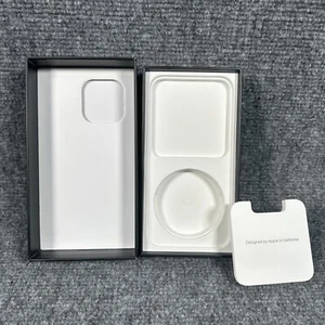 Apple iPhone 13 Pro Silver 256GB MLR73LL/A Model A2483— EMPTY RETAIL BOX ONLY - Picture 1 of 12