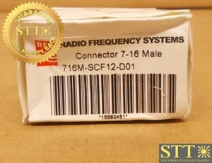 716M-SCF12-D01 RFS 7/16 MALE CONNECTOR NEW - Bild 1 von 5