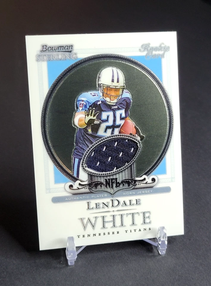 LenDale White - 2006 Bowman Sterling Relics RC #BS-LW - GW Patch - USC Legend - Image 1 of 2