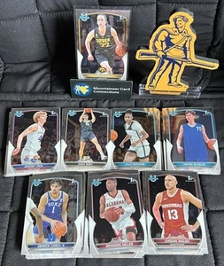 2022-23 Bowman University Chrome Basketball Base Set 1-100 Caitlin Clark, Edey + - Picture 1 of 10