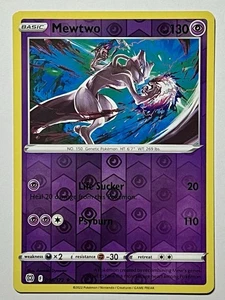 Mewtwo 056/172 (NM) Reverse Holo Sword & Shield: Brilliant Stars 2022 - Picture 1 of 9