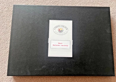 72 Unison Colour Soft Pastels Box 6 Red Brown-Raw Sienna - Image 1 of 3