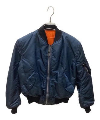 ALPHA INDUSTRIES 80s-90s MA-1 jacket Size: XS Navy Men - Image 1 of 4