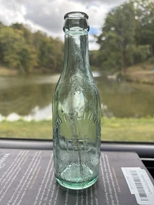 Botella de refresco antigua City Bottling Works; Youngstown OH en relieve - Imagen 1 de 8