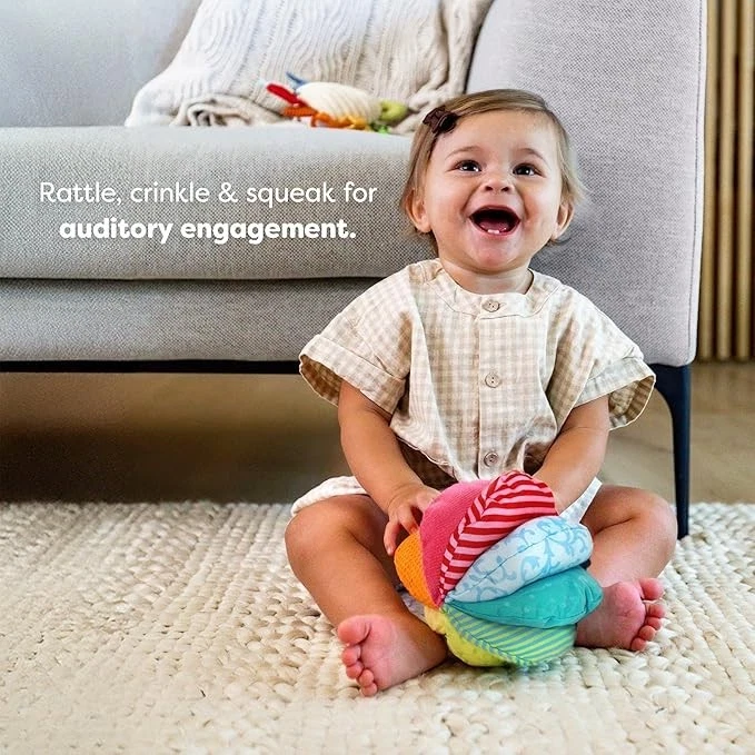 HABA Baby Balls Lavable a Máquina Bebé Juguetes Sensoriales Juguete Ideal para Bebé para la Dentición Foto 1 de 2