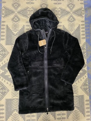 Patagonia Parka Women's Lonesome Mesa Hood Fleece Full Zip Jacket S Pitch Blue - Image 1 of 4